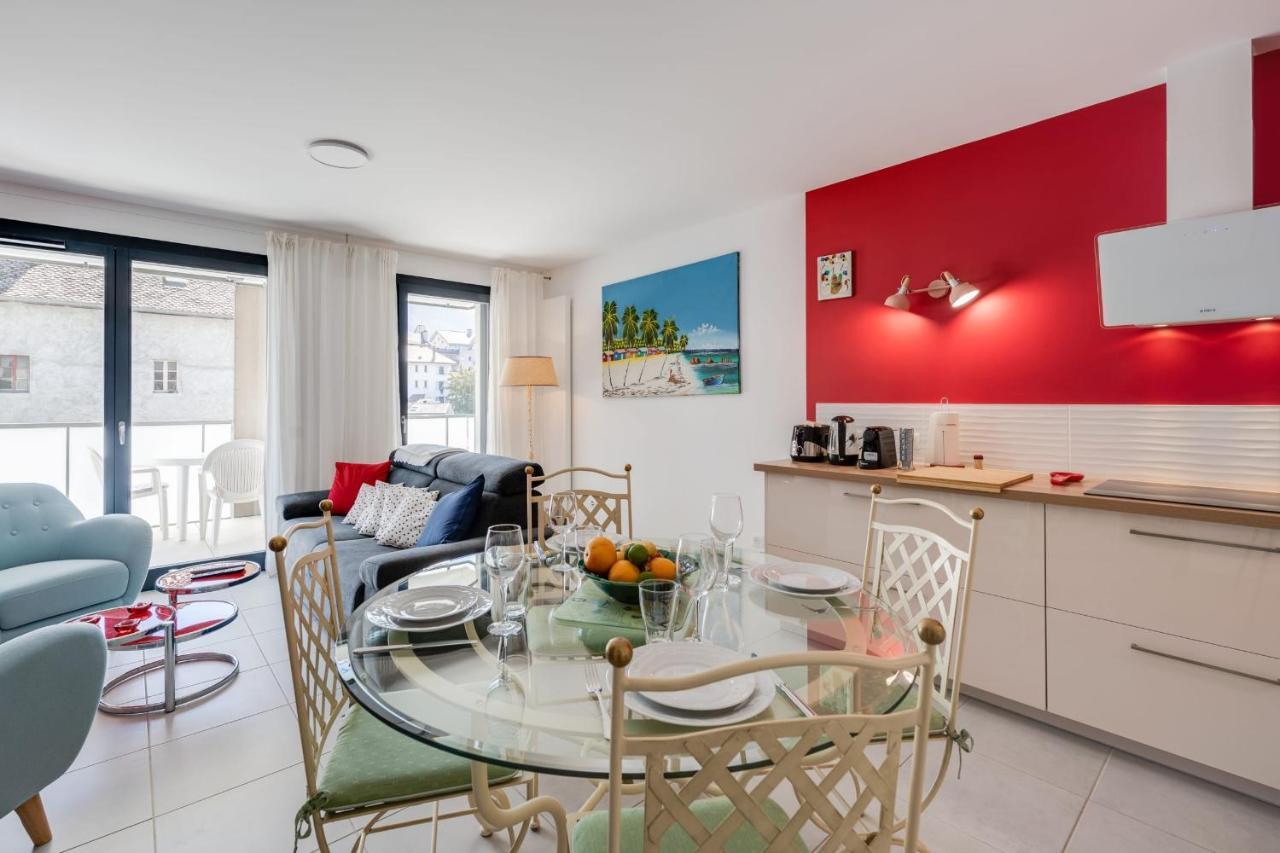 Emergence - Apartment 1 Bedroom 2-4 Pers Garage And Terrace Annecy Exteriör bild