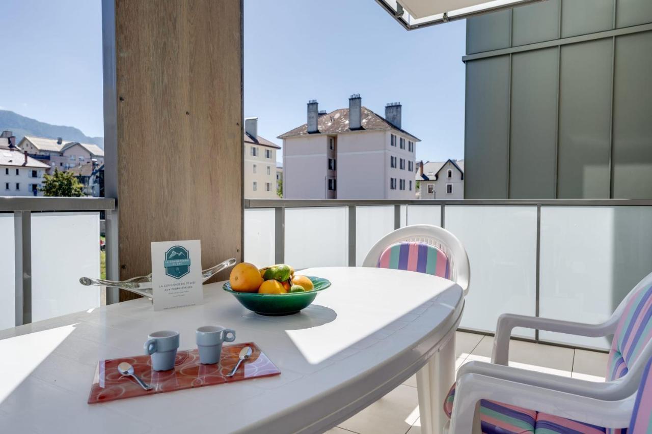 Emergence - Apartment 1 Bedroom 2-4 Pers Garage And Terrace Annecy Exteriör bild